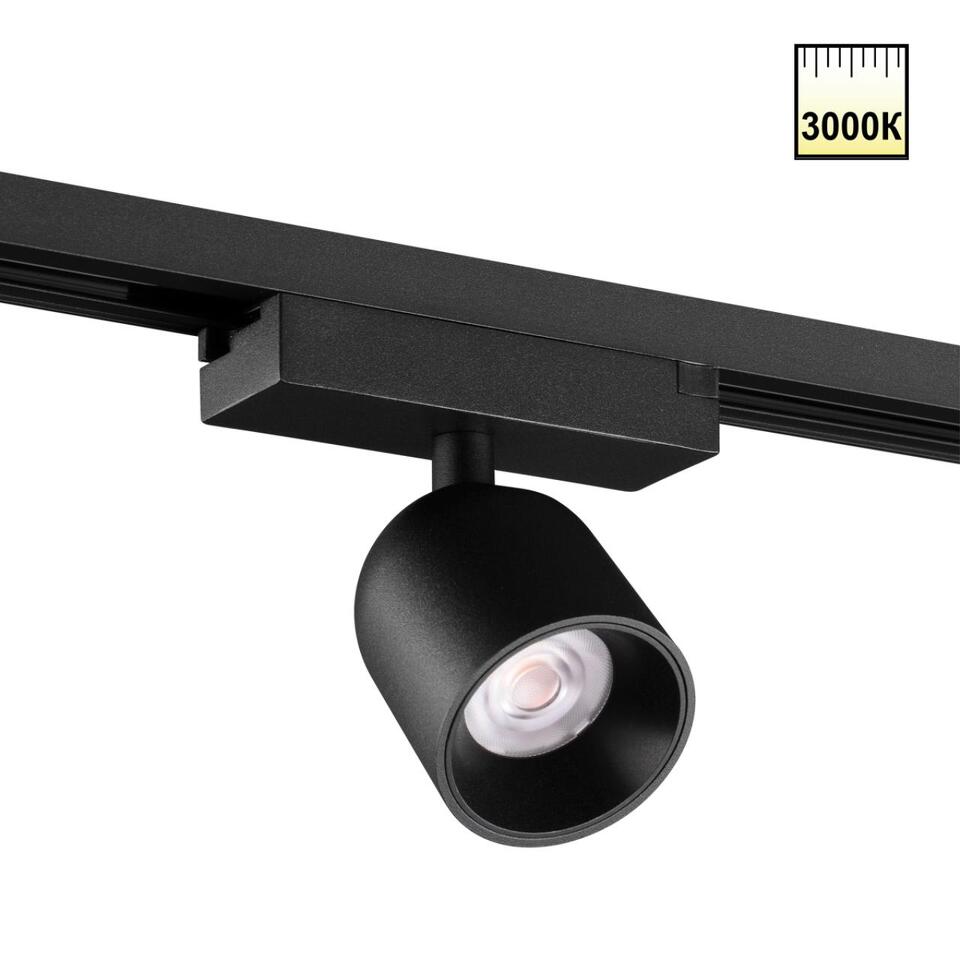 Фото №7  NOVOTECH 359807 PORT NT25 278 черный Светильник трековый однофазный трехжильный IP20 LED 10W 180-265V 3000К SOLETTE
