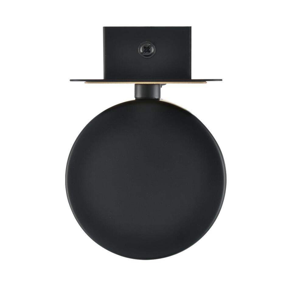 Фото №11  LUMION 8264/1W COMFI LN26 432 металл, черный/дерево Бра GX53 LED 1*7W 220V LELAND