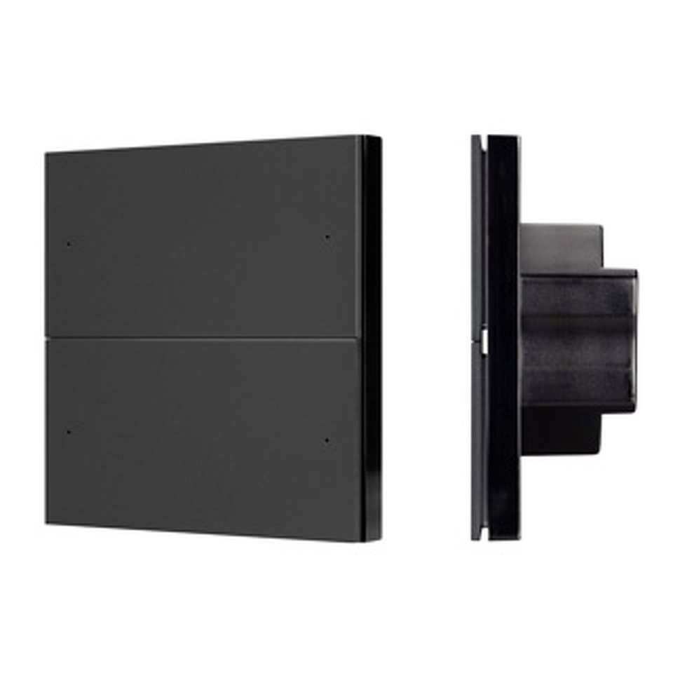 Фото №1  IARL INTELLIGENT ARLIGHT Кнопочная панель SMART-DMX512-801-22-4G-4SC-DIM-IN Black (230V, 2.4G) ( IP20 Пластик, 5 лет)