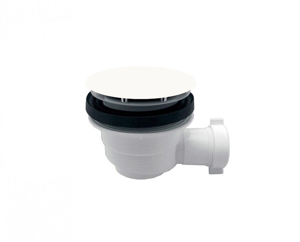 Фото №3  SCPD90CXX Althea сифон для душевого поддона  Матовый белый Plus-Ton®