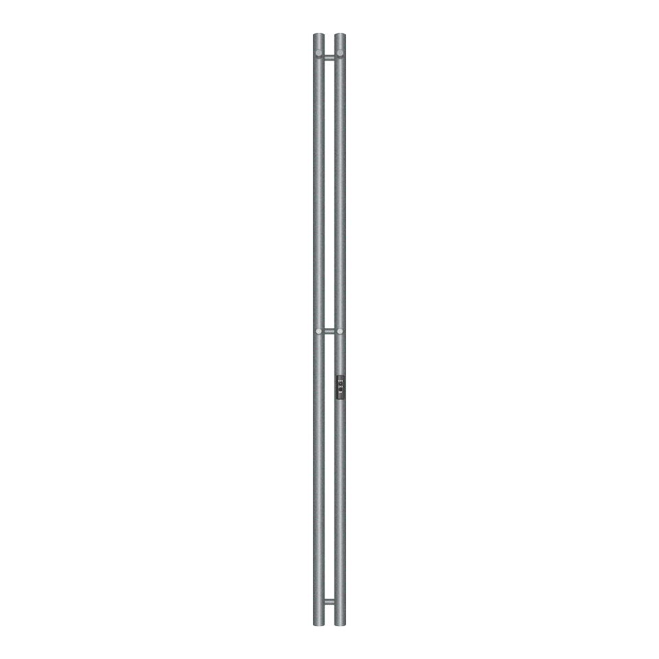 Фото №1  Полотенцесушитель Полотенцесушитель электрический Primoclima Sol R C E Graphite 150*6 2