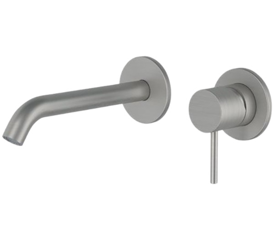 Фото №2  Смеситель для раковины Remer X Style INOX SSX15P, нержавеющая сталь