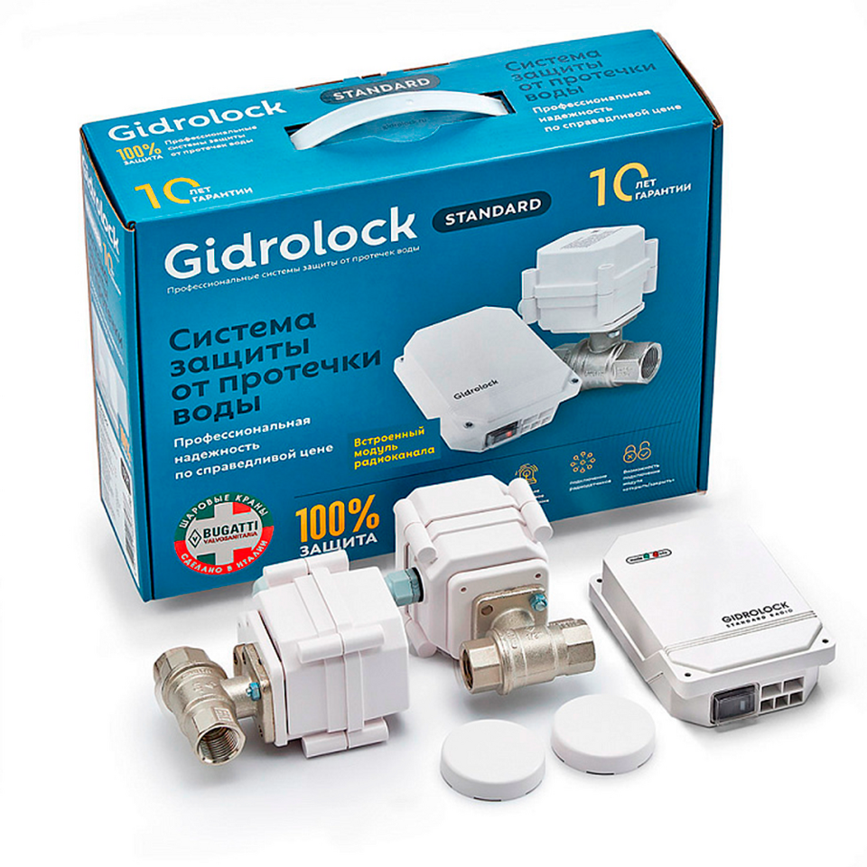 Фото №1  Комплект Gidrolock Standard RADIO BUGATTI 1/2