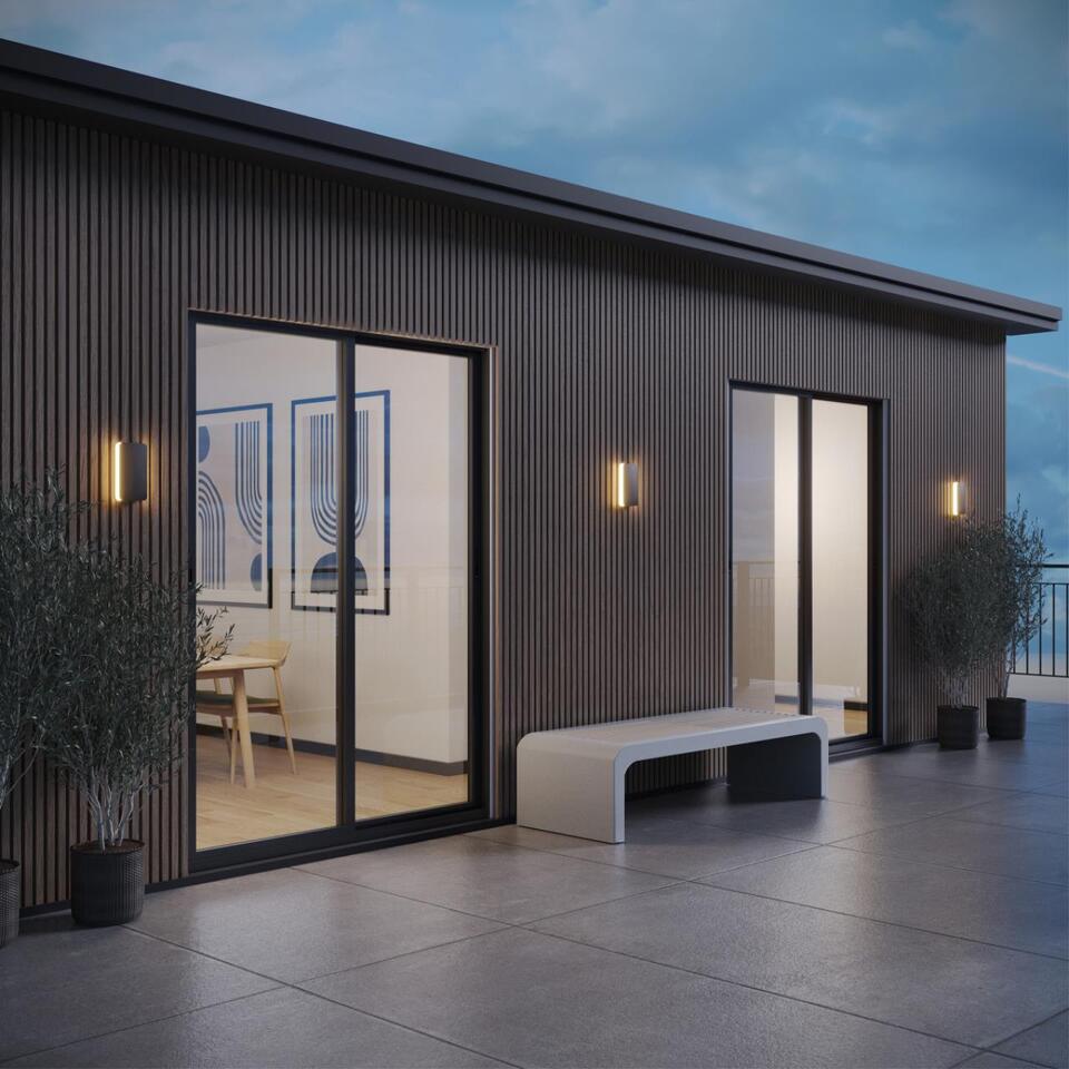 Фото №6  NOVOTECH 359590 STREET NT25 000 черный Светильник ландшафтный с переключ. цв. температуры IP54 LED 10W 100-240V 3000К\4000К\6000К STRAIT