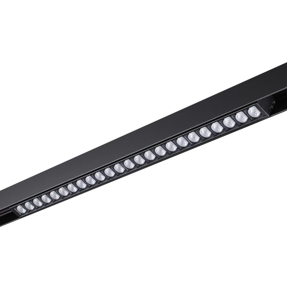 Фото №8  NOVOTECH 359490 SHINO NT24 134 черный Трековый низковольт. св-к диммир. со сменой цв.температуры, пульт ДУ/Tuya Smart Life IP20 LED 24W 48V 3000-6500K FLUM