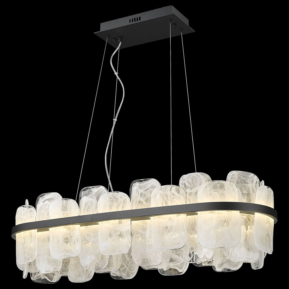 Фото №1  Подвесной светильник WE158.24.623 WERTMARK NELLY светильник подвесной, LED, 125W, 3000K