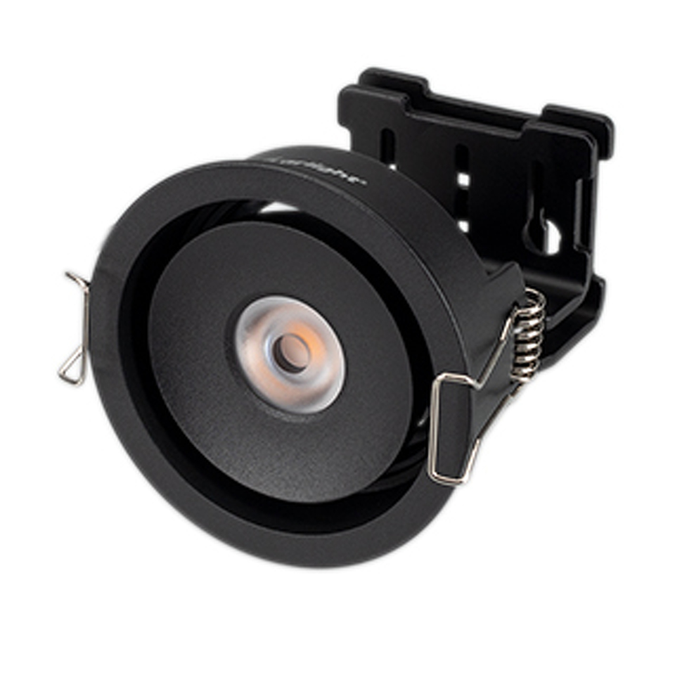 Фото №1  Arlight Светильник CL-SIMPLE-R78-9W Warm3000 (BK, 45 deg) ( IP20 Металл, 3 года)