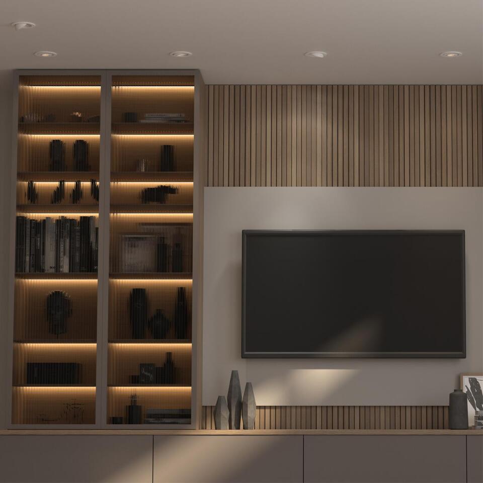 Фото №7  NOVOTECH 358815 SPOT NT21 466 белый Светильник встраиваемый светодиодный IP20 LED 9W 770Лм 4000K 220V GESSO