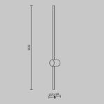 Превью фото №4  Настенный светильник (бра) Maytoni MOD237WL-L11B3K