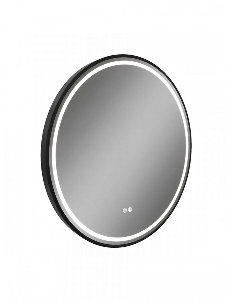 Фото №32  Watersense Зеркало Lina Supernova Black D60, LED подсветка, сенсор, антипар T20122
