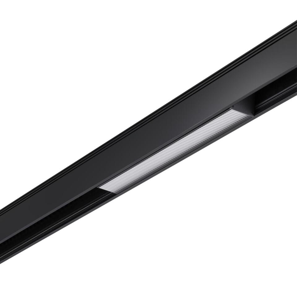 Фото №6  NOVOTECH 358520 SHINO NT21 082 черный Трековый светильник для низковольного шинопровода IP20 LED 4000K 12W 48V KIT