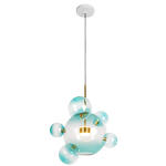 Превью фото №1  Подвесной светильник 2027-P6 Blue Подвесной светильник LOFT IT Bolle