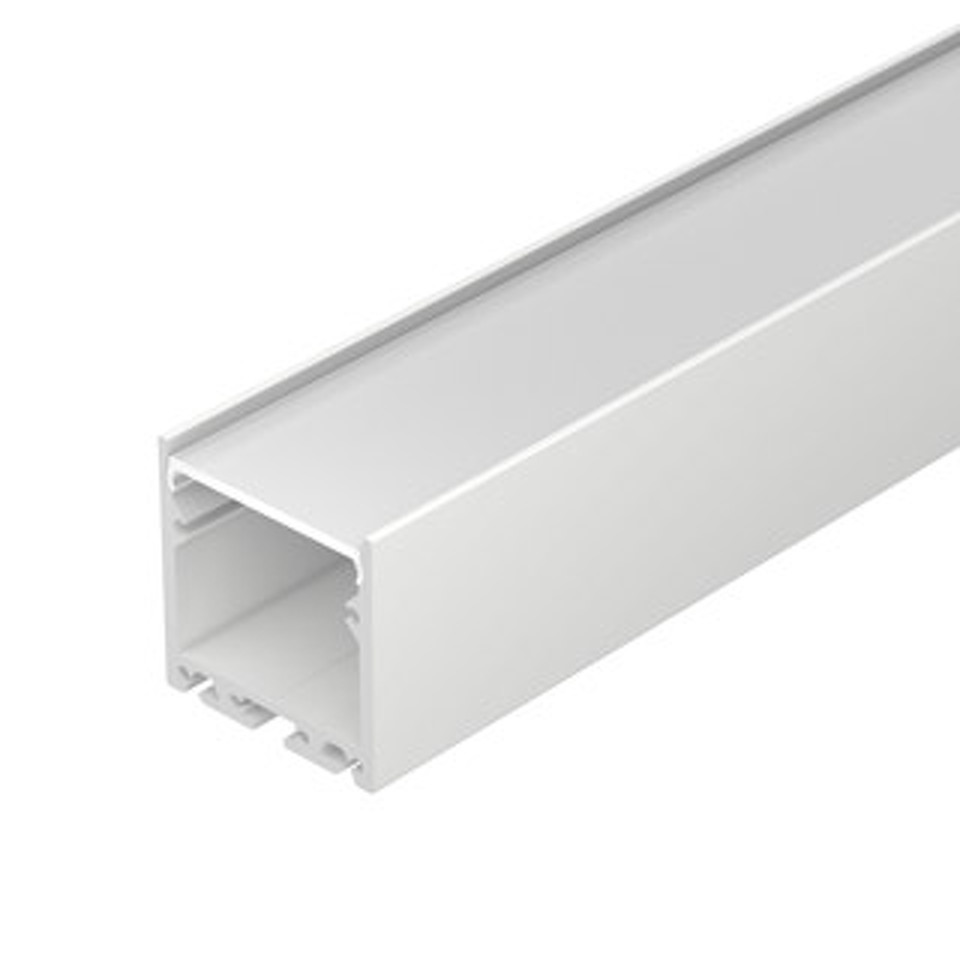 Фото №1  Arlight Профиль с экраном SL-LINE-3535-2500 WHITE+OPAL ( Алюминий)