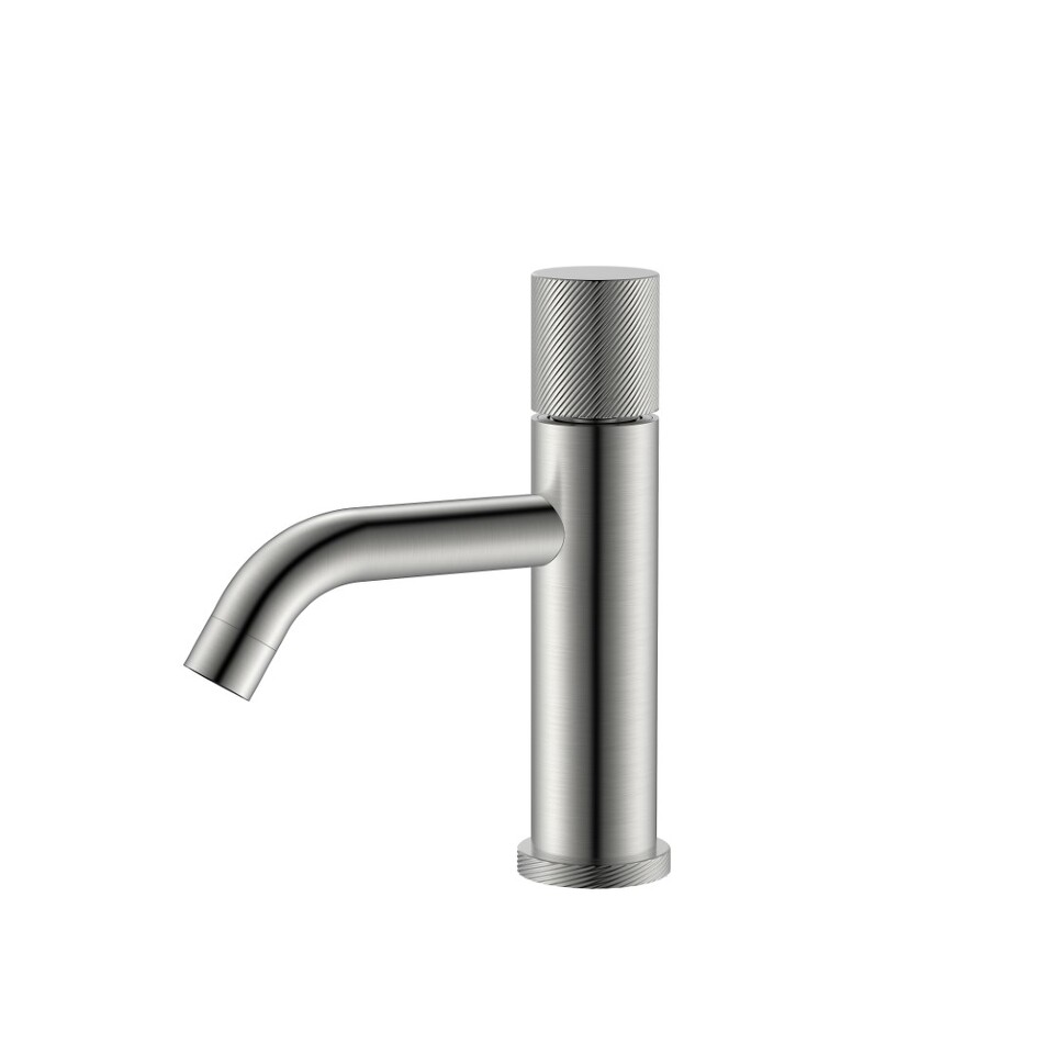 Фото №2  Boheme Смеситель STICK для умыв. низ. NIKEL BRUSH SPIRALE