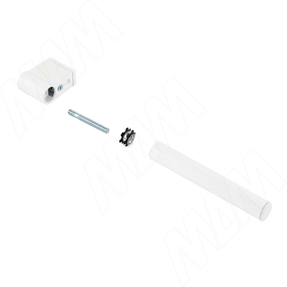 Фото №3  PULSE BAMBOO Профиль вертикальный, белый, L-3000 (BM950PRWH)