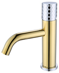 Превью фото №1  Boheme Смеситель STICK для умыв. низ. GOLD DIAMOND CHROME_Комплект