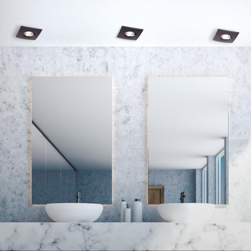 Фото №3  NOVOTECH 370796 SPOT NT21 530 черный Светильник встраиваемый влагозащищенный IP44 GU10 50W 220V WATER