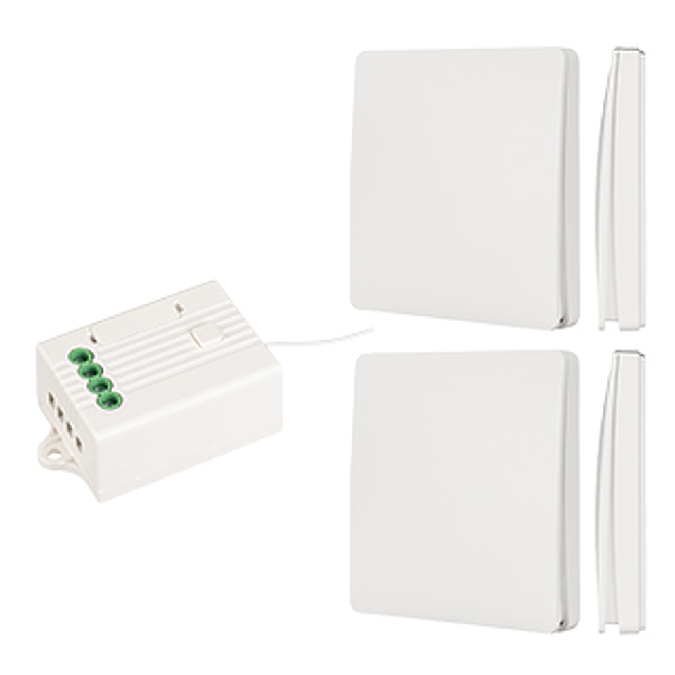 Фото №1  IARL INTELLIGENT ARLIGHT Проходной выключатель серии TY, комплект (230V, WI-FI, 5A) ( -)