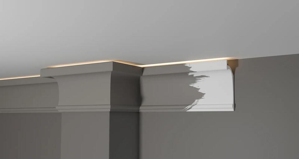 Фото №8  Карниз Decor-dizayn DD518/Карниз (125х45х2000мм)/10, шт