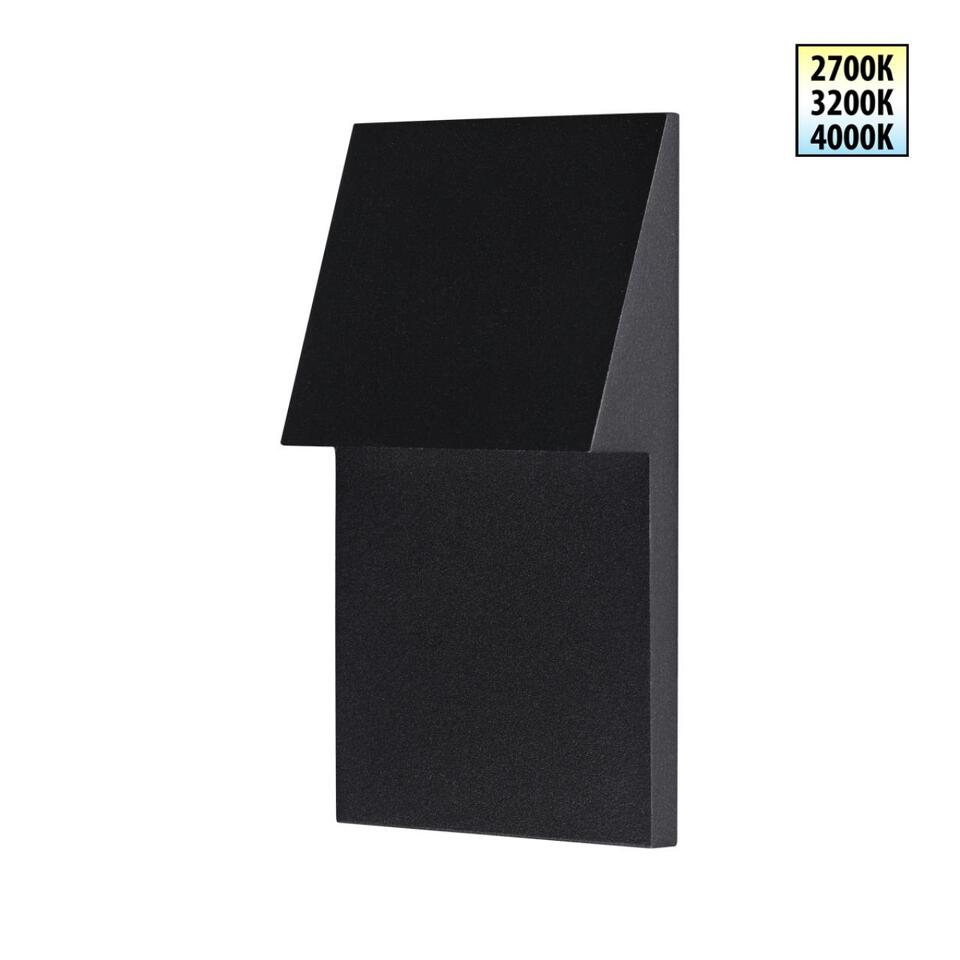 Фото №6  NOVOTECH 359724 STREET NT25 766 черный Подсветка для лестниц с переключателем цв. температуры IP65 LED 3W 100-240V 2700К\3200К\4000К SCALA