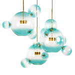 Превью фото №5  Подвесной светильник 2027-D3 Blue Подвесной светильник LOFT IT Bolle