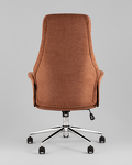 Превью фото №5  Кресло офисное TopChairs Neoma терракотовый ткань