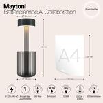 Превью фото №11  Настольная лампа Аккумуляторный светильник Maytoni MOD229TL-L3B3K3
