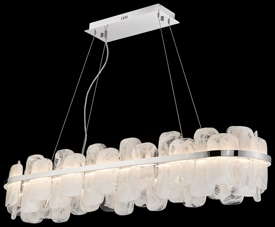 Фото №1  Подвесной светильник WE158.32.123 WERTMARK NELLY светильник подвесной, LED, 170W, 3000K