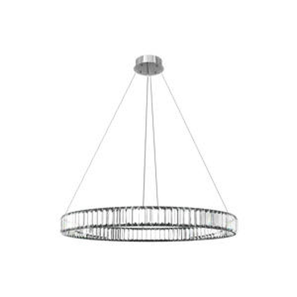 Фото №4  Подвесной светильник 10135/800 Chrome Подвесной светильник LOFT IT Crystal ring