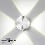 Превью фото №1  NOVOTECH 358938 STREET NT22 372 белый Светильник ландшафтный светодиодный IP54 LED 4000К 4W 85-265V CALLE