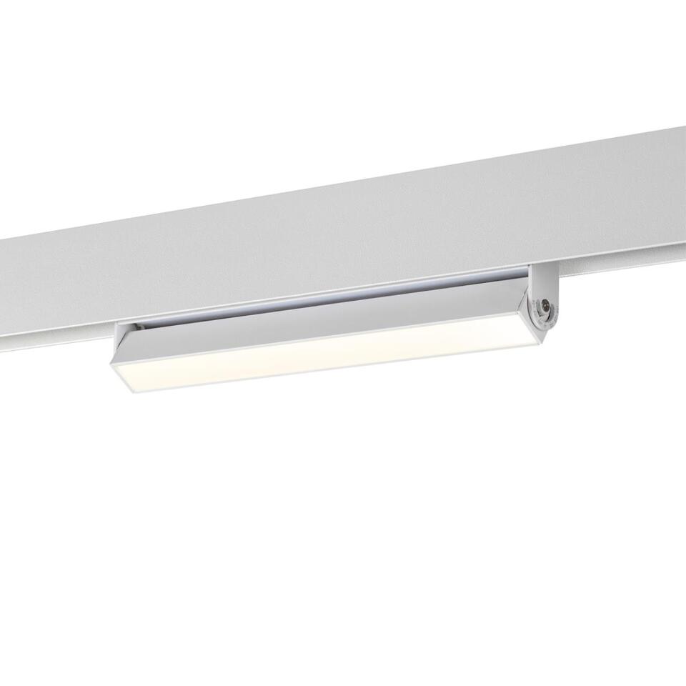 Фото №6  NOVOTECH 358538 SHINO NT21 158 белый Трековый светильник для низковольного шинопровода IP20 LED 4000K 12W 48V FLUM
