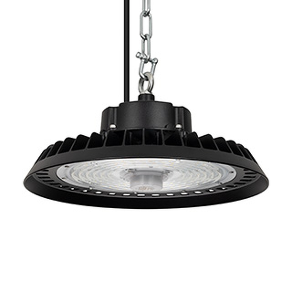 Фото №1  Подвесной светильник Arlight Светильник SP-ARIVA-MOTION-R300-150W White5000 (BK, 60 deg, 230V) ( IP65 Металл, 5 лет)