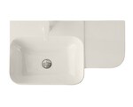 Превью фото №1  Раковина 40820 Althea Cover раковина подвесная 80x46  Матовый лен Plus-Ton®