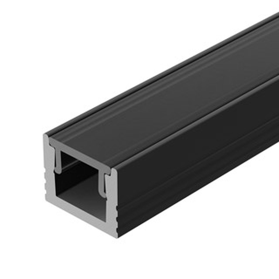 Фото №1  Arlight Профиль SL-MINI-8-H6-2000 ANOD BLACK ( Алюминий)