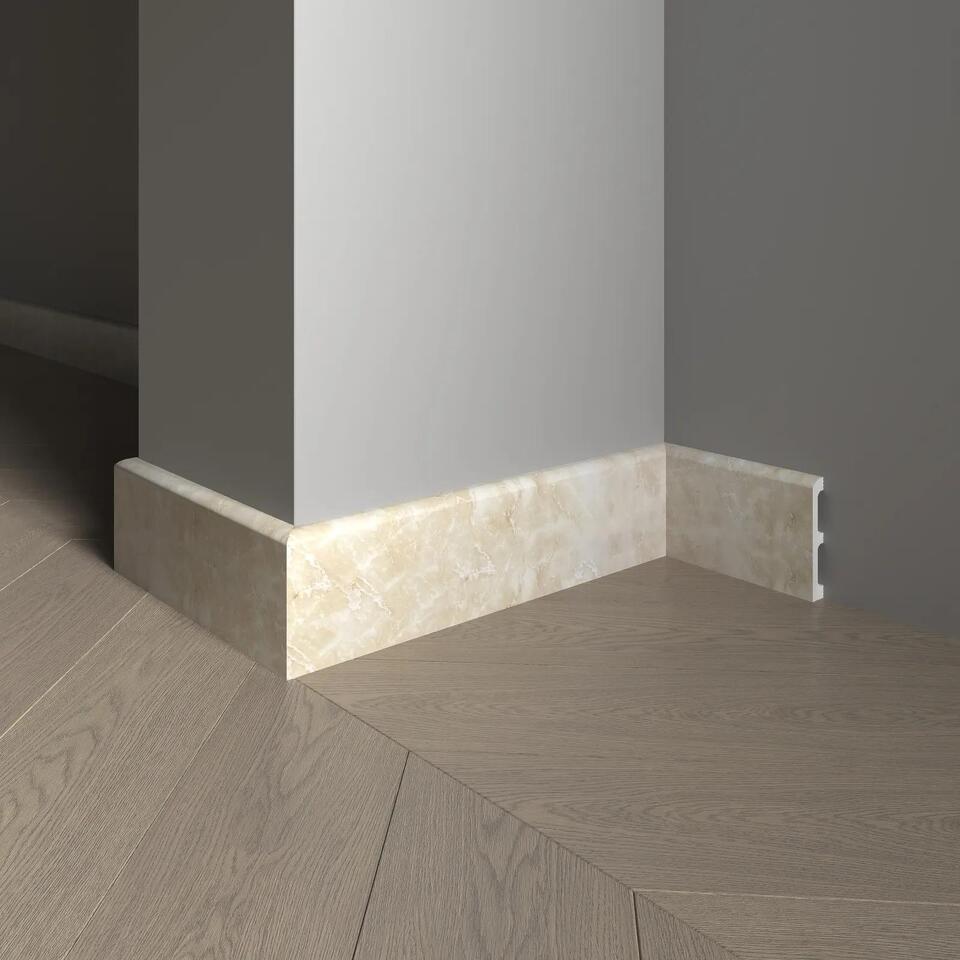 Фото №5  Плинтус Decor-dizayn 706-10/Плинтус (80х13x2400мм)/20, шт