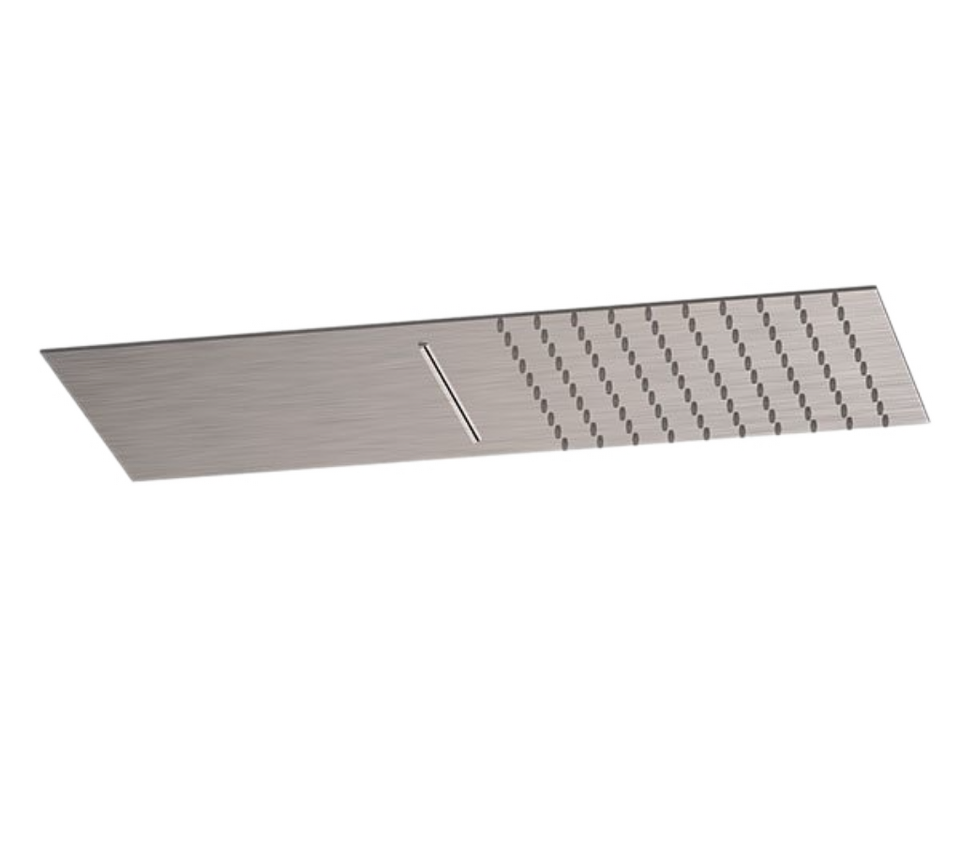 Фото №2  Верхний душ настенный 50x22 см Remer INOX SS350UFCAX
