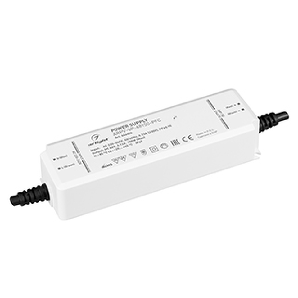 Фото №1  Arlight Блок питания ARPV-SP-48150-PFC (48V, 3.12A, 150W) ( IP67 Пластик, 5 лет)
