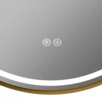 Превью фото №13  Teymi Зеркало Lina Supernova Gold D60, LED подсветка, сенсор, антипар T20121