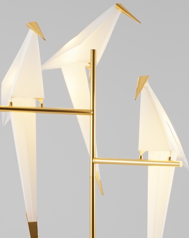 Фото №6  Торшер Светодиодный торшер Moderli V3075-3FL origami Birds 3*LED*6W