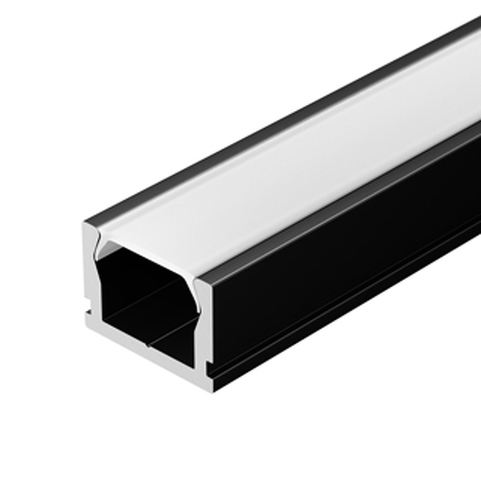 Фото №1  Arlight Профиль PIK-1007-2000 ANOD BLACK ( Алюминий)