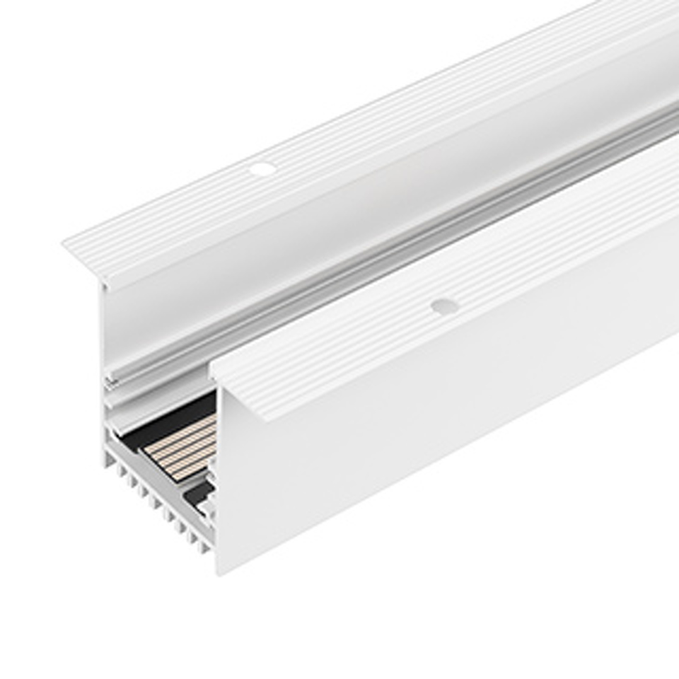 Фото №1  Arlight Трек встраиваемый MAG-TRACK-4560-F-3040 (WH, 5LN) ( IP20 Металл, 5 лет)