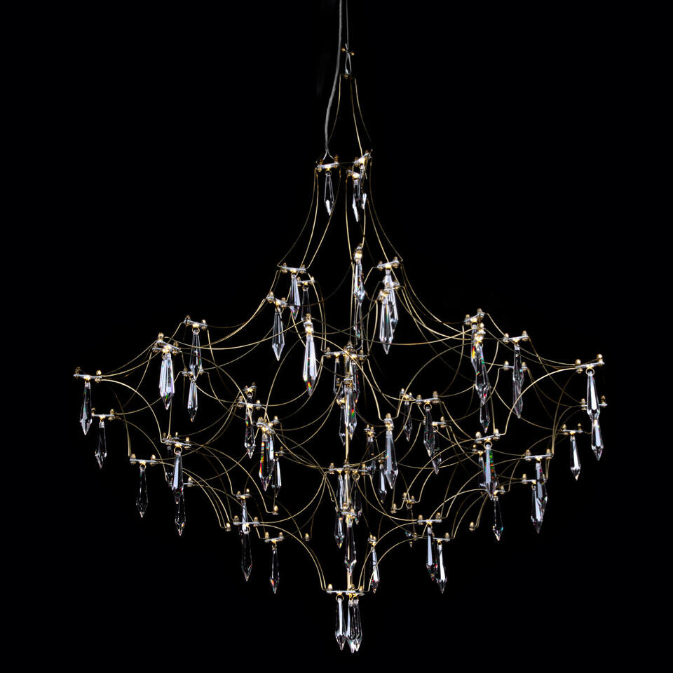 Фото №10  Подвесной светильник 10259/800 Gold Asfour Подвесной светильник LOFT IT Mira