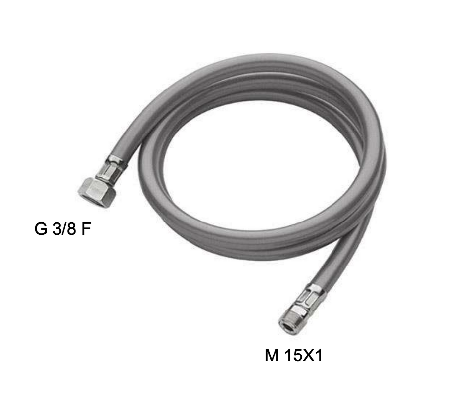 Фото №2  Шланг для вытяжного излива ПВХ 120 см Remer K66FL120