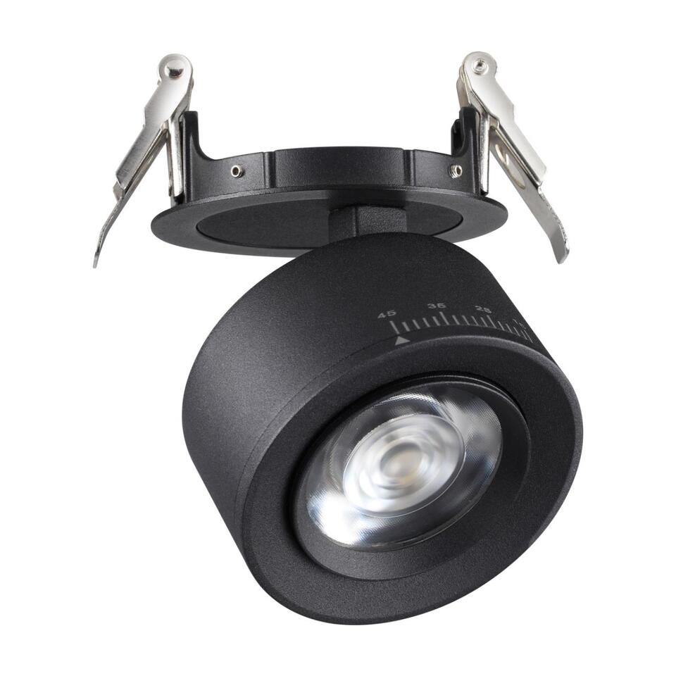 Фото №7  NOVOTECH 358944 SPOT NT22 456 черный Светильник встраиваемый светодиодный IP20 LED 4000К 18W 220V EDDY