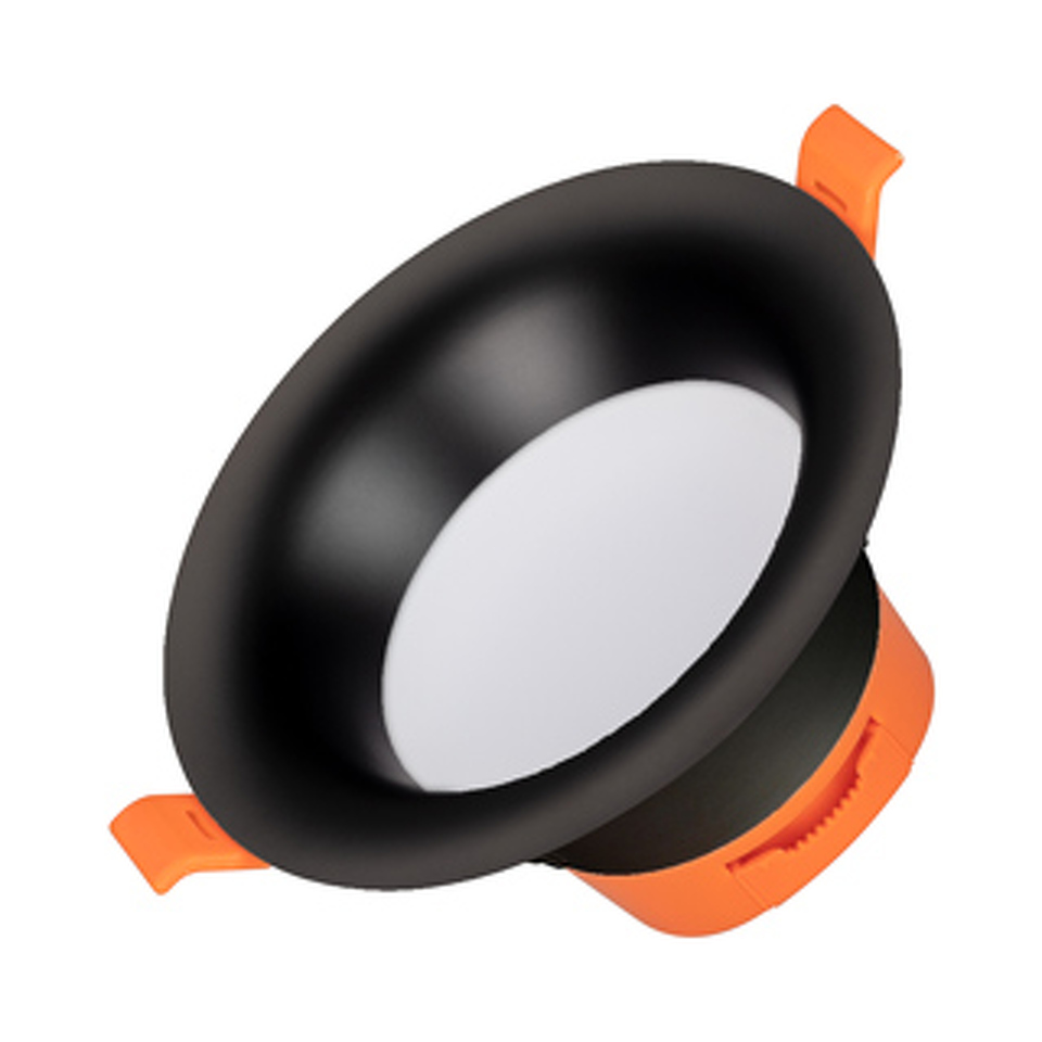 Фото №1  Arlight Светильник MS-BLIZZARD-BUILT-R115-10W Warm3000 (BK, 100 deg, 230V) ( IP20 Металл, 3 года)