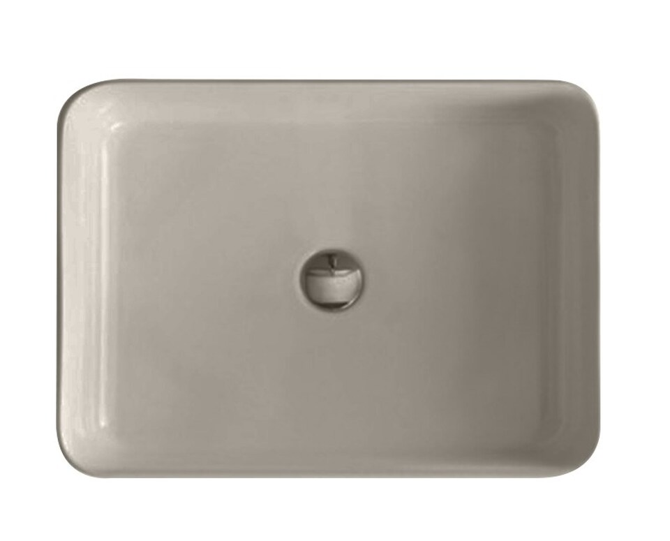 Фото №8  Раковина 40884 / PUP Althea UP раковина накладная 55x40  Матовый бетон Plus-Ton®