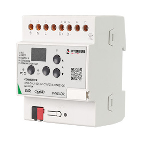 Фото IARL INTELLIGENT ARLIGHT Конвертер KNX-DALI-301-62-DT6/DT8-DIN (230V) ( IP20 Пластик, 3 года)