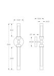 Превью фото №4  Настенный светильник (бра) Maytoni MOD116WL-L7BS3K