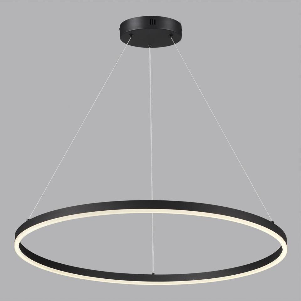 Фото №4  Подвесной светильник LUMION 6530/67L LEDIO LN26 262 чёрный Светильник подвесной LED 67W  3000/4000/6000К 220V ECHO
