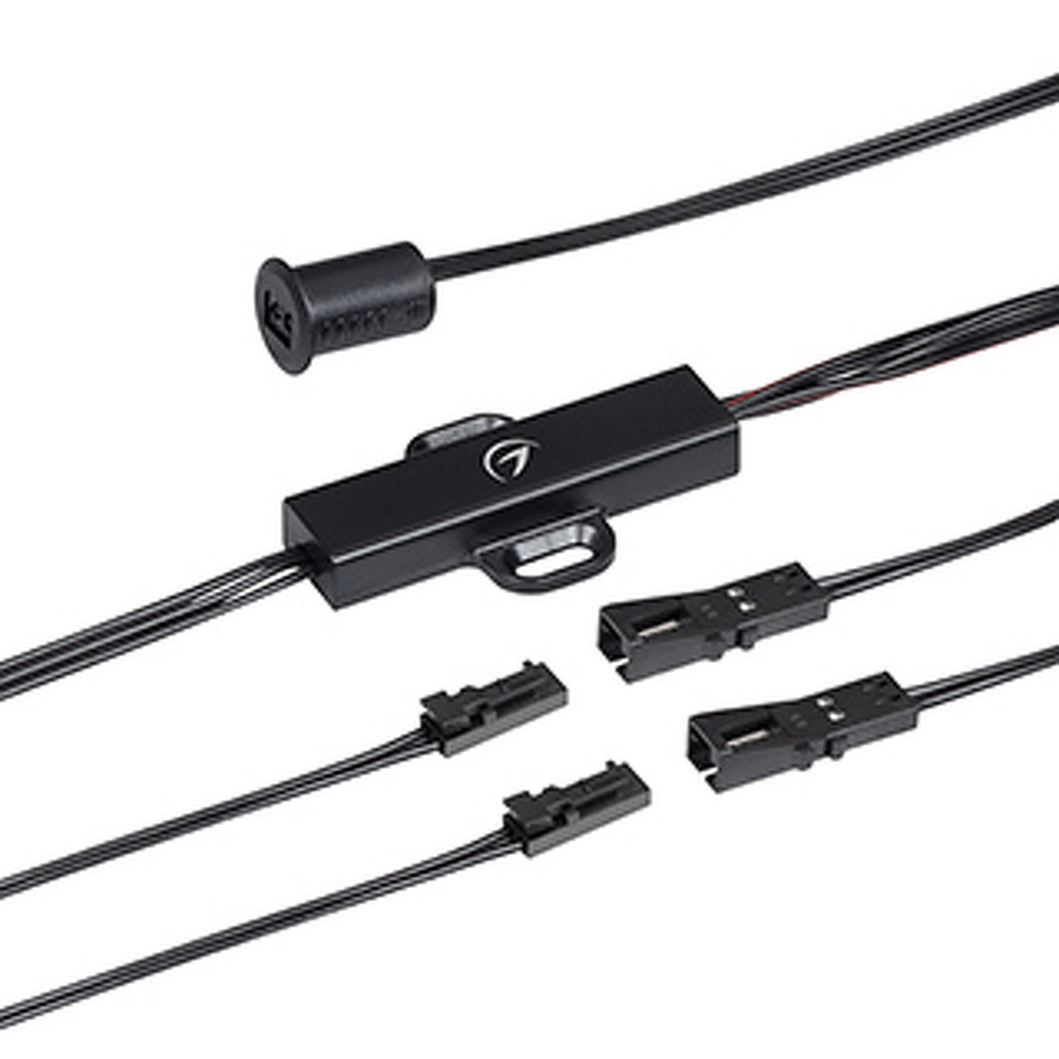 Фото №1  Arlight ИК-датчик SR-PRIME-IN-R14-BK-MINI (12-24V, 48-96W, DOOR) ( Открытый)